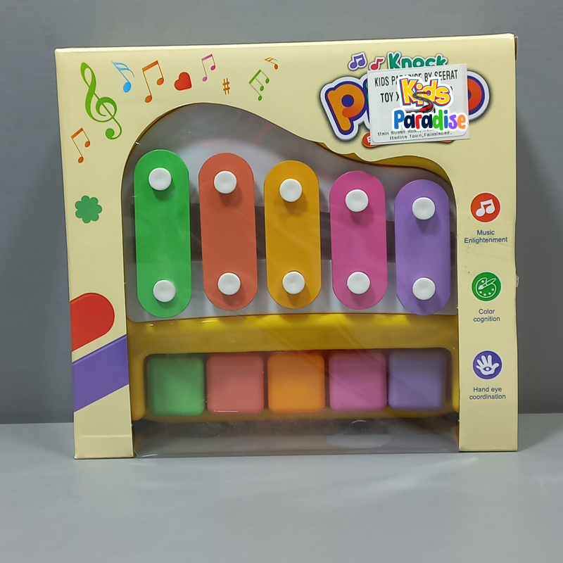 2 in 1 Baby Piano Xylophone Toy for Preschool Educational Musical Learning Instruments Toy for Baby Small Size