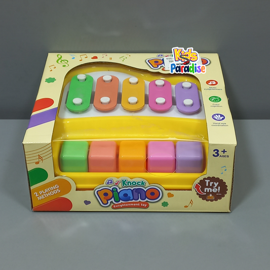 2 in 1 Baby Piano Xylophone Toy for Preschool Educational Musical Learning Instruments Toy for Baby Small Size