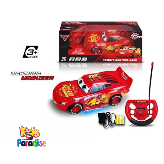 Disney Cars RC Turbo Racer Lightning McQueen RR 95M-104 REMOTE CONTROL CAR 1:24 Radio control Kids toy