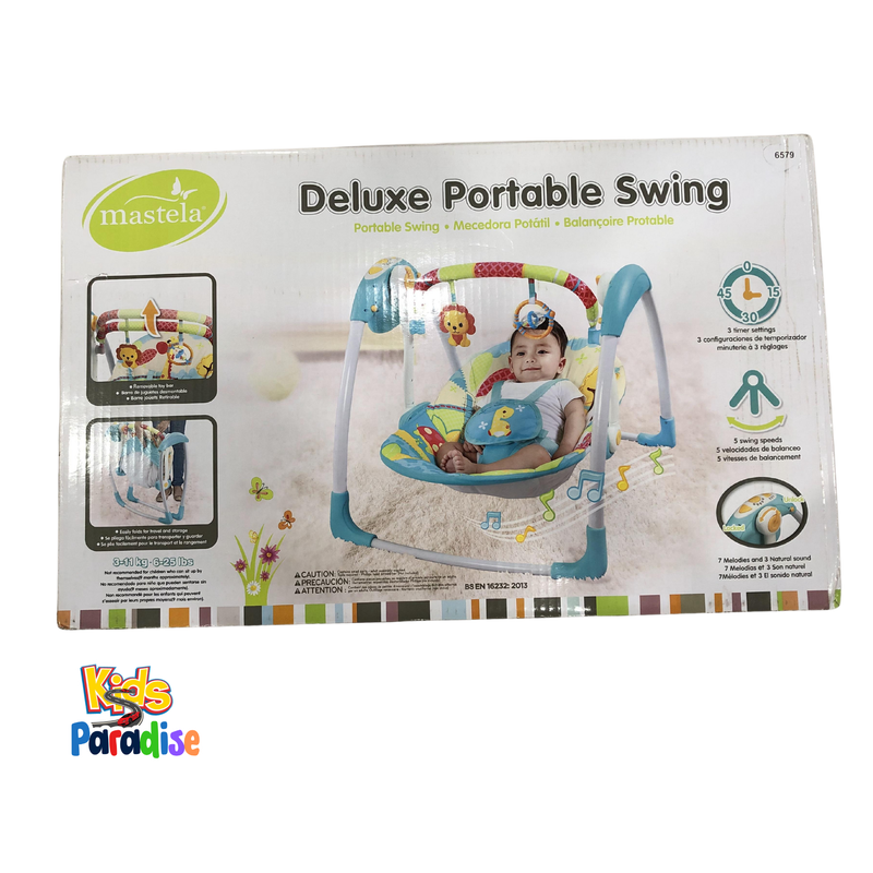 Mastela Deluxe PortableAUTO SWING 6579
