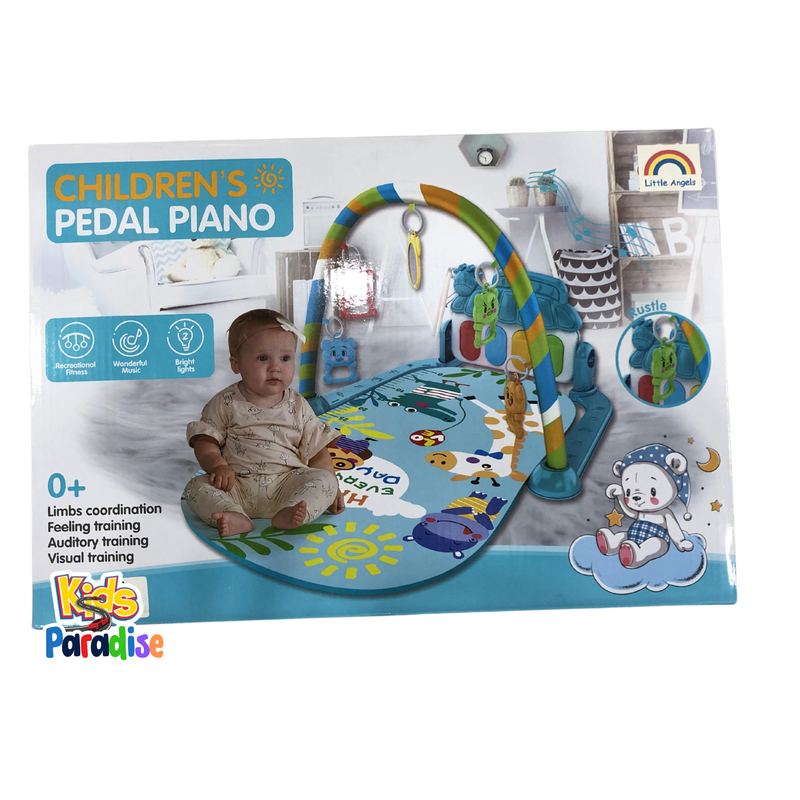 Pedal Piano Gym Mat 518-A25 PLAY GYM WIth Light & Music