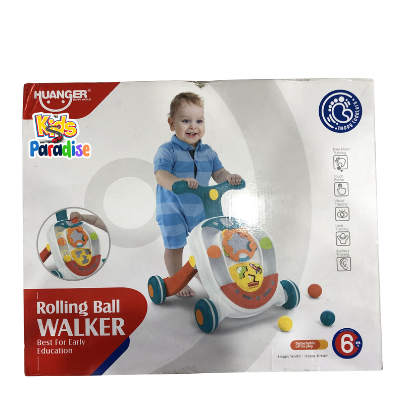 4 in 1 Baby Multifunction HE0820 ACTIVITY Walker, Game Panel, Sit-to-Stand Walker