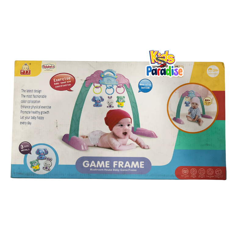 Baby Play Gym with a Elephant, Bunny and Bear