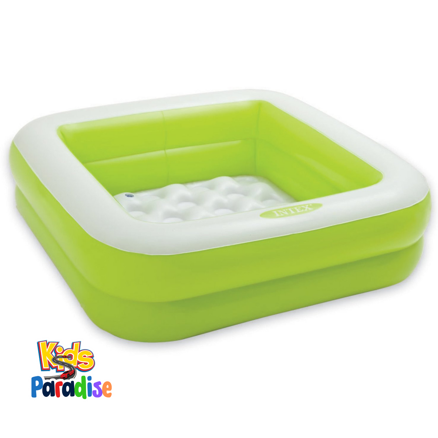 INTEX 3-FT Square Play Box Baby Swimming Pool (34”x34”x10”) 57100