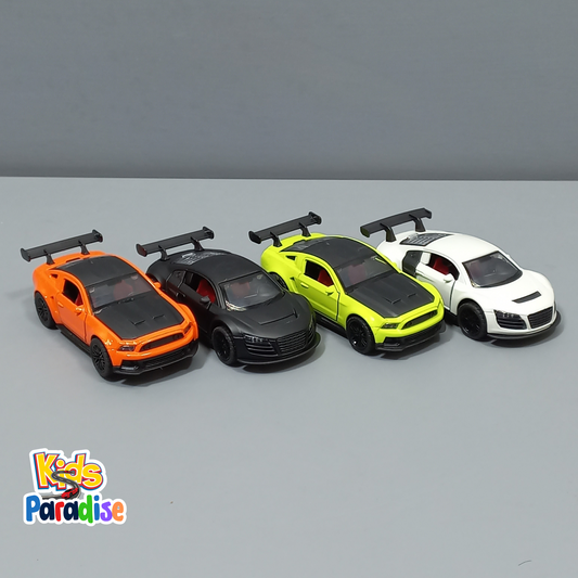 1:36 alloy GT Super Sports Car Model 3 Door Children's Car Toys Classic Collection