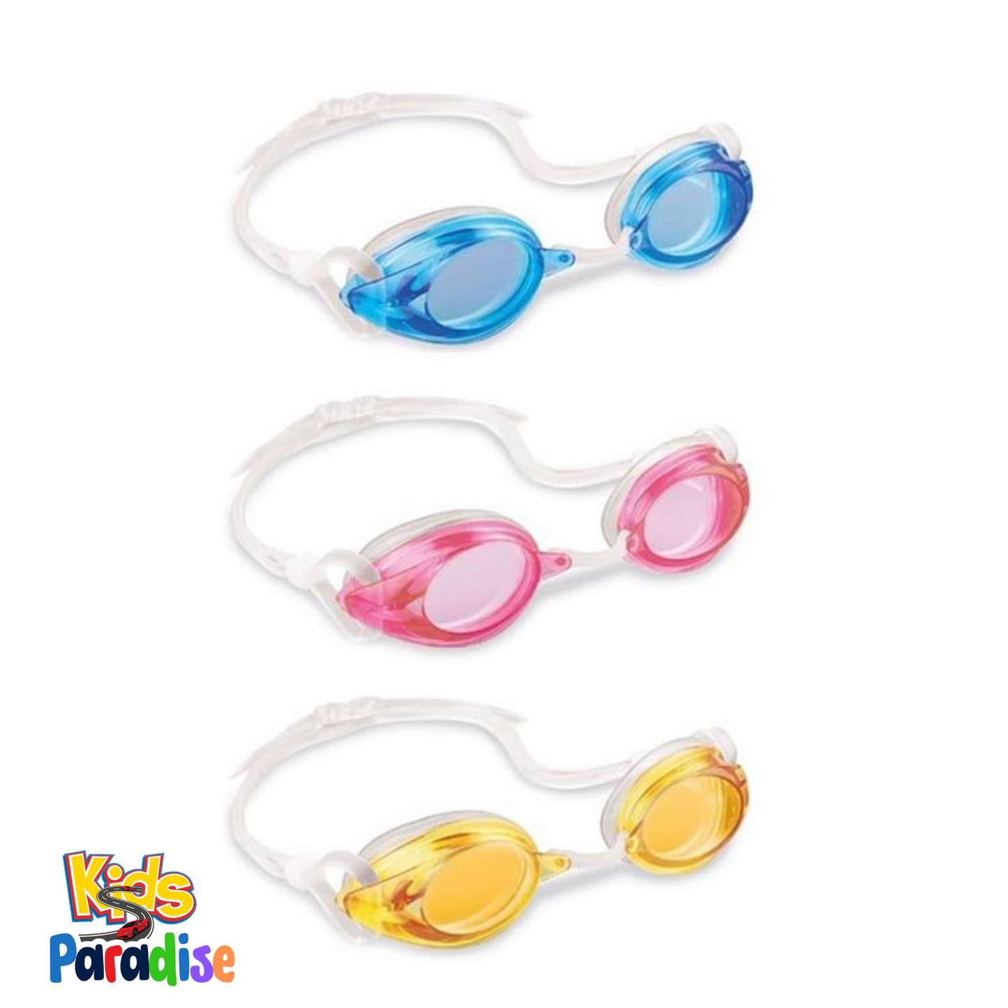 INTEX Swim Sport Relay Swimming Goggles 8+ Years 55684