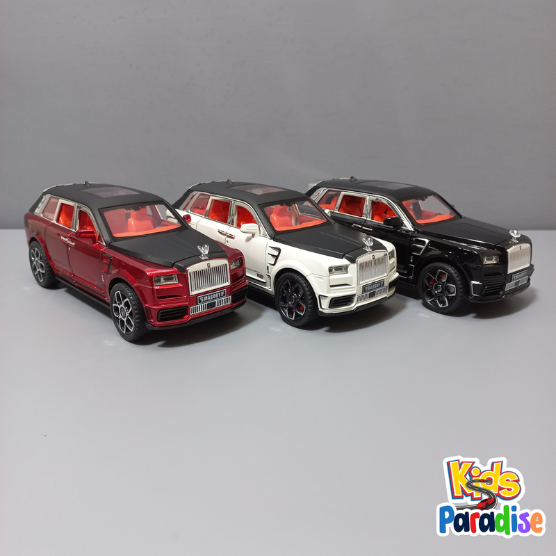 Rolls Royce Cullinan Mansory SUV 1:24 Scale Diecast Model Car