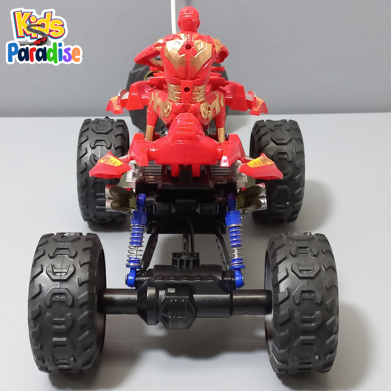 4WD Remote Control Off-Road 4 Wheel Quad Bike Rock Crawler Iron Man 3 Edition