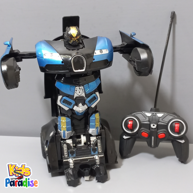 1:18 Scale Deformable Robot Transformation Remote Control Car