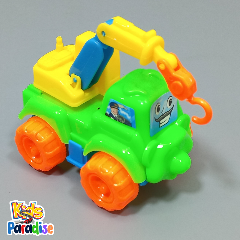 Street King Faster Road Construction 4 Pcs Truck Set