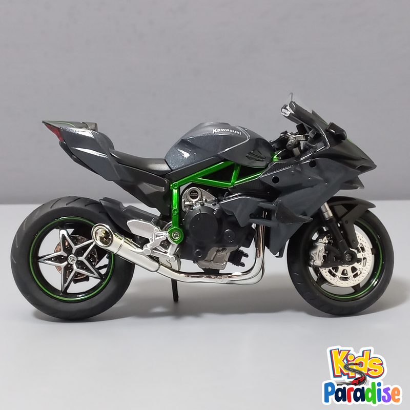 Kawasaki Ninja H2R Metal Motorcycle 1:12 Scale Diecast Model Bike