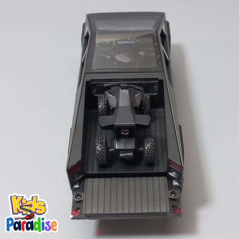 Tesla Cybertruck with Cyberquad 1:24 Scale Diecast Model Car