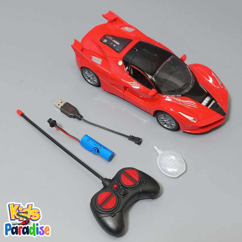 1:14 Scale Ferrari Remote Control Speed Car With Spray and Lights