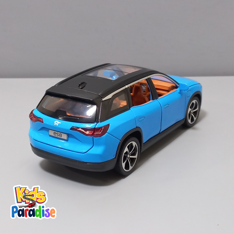 China Nio ES8 Pure Electricity SUV 1:24 Scale Diecast Model Car