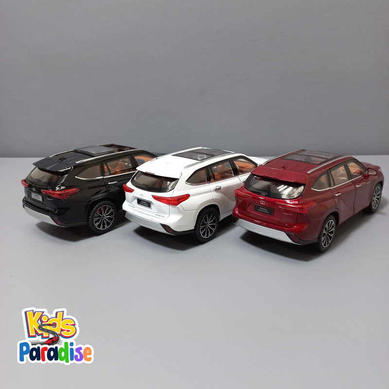 Toyota Highlander Hybrid SUV 1:24 Scale Diecast Model Car