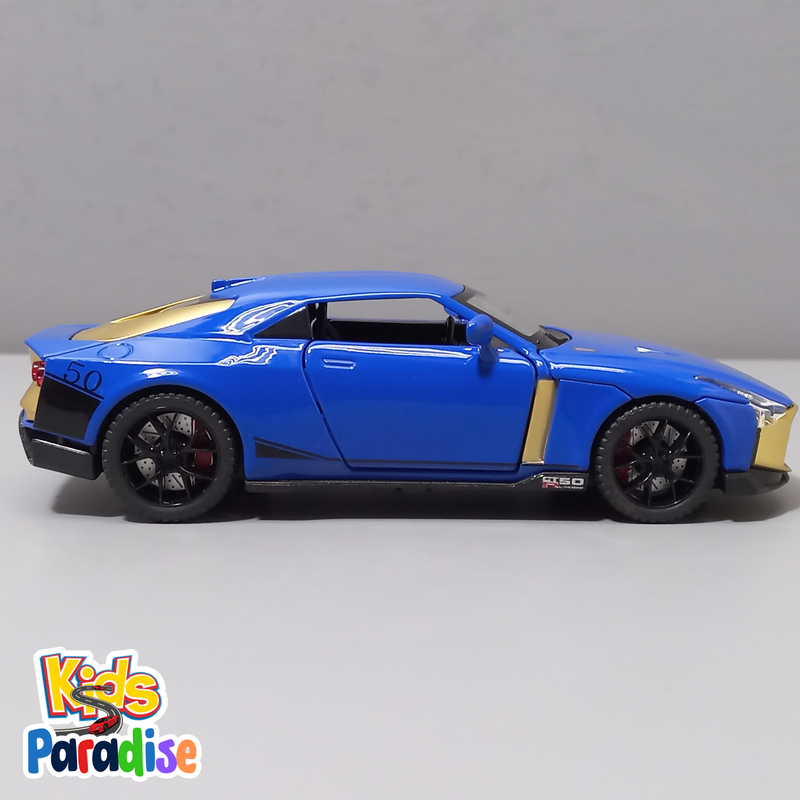 Nissan Gtr 50 1:32 Scale Diecast Model Car