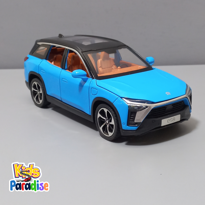 China Nio ES8 Pure Electricity SUV 1:24 Scale Diecast Model Car