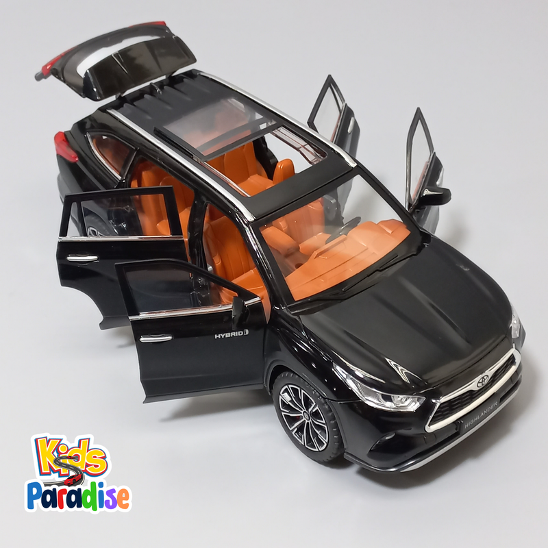Toyota Highlander Hybrid SUV 1:24 Scale Diecast Model Car