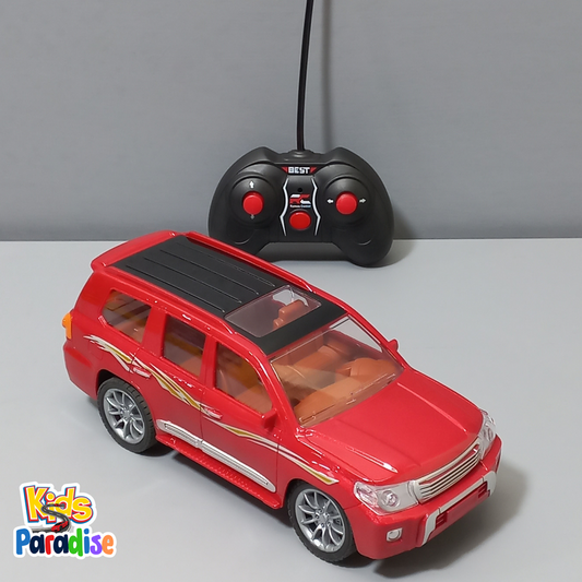 1:16 Scale Remote Control Red Land Cruiser Car Toy for Kids