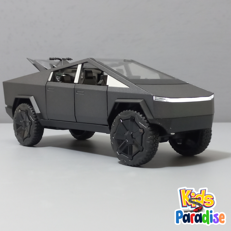 Tesla Cybertruck with Cyberquad 1:24 Scale Diecast Model Car