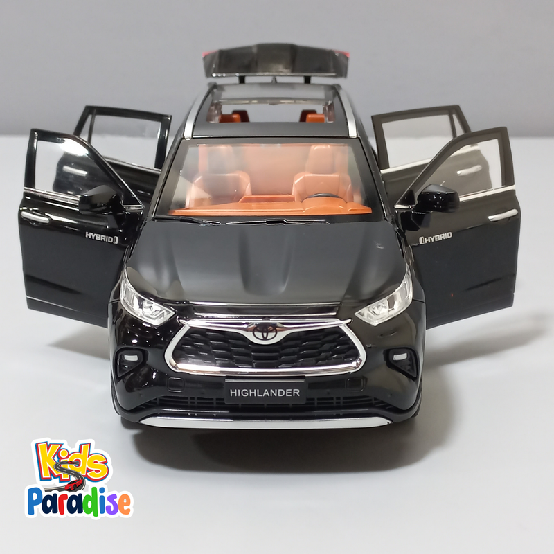Toyota Highlander Hybrid SUV 1:24 Scale Diecast Model Car