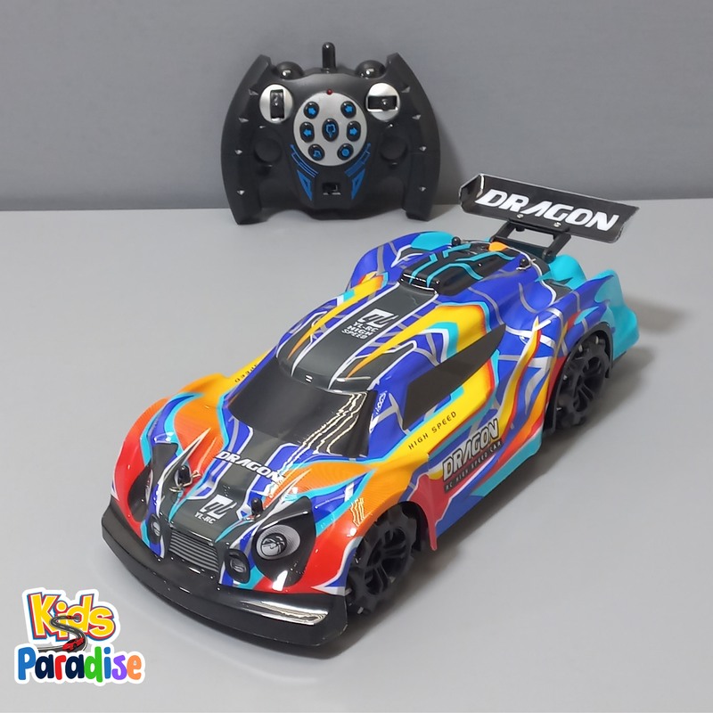 Drift 4ED 2.4G RR YL 66 REMOTE CONTROL CAR With Spray Dazzle