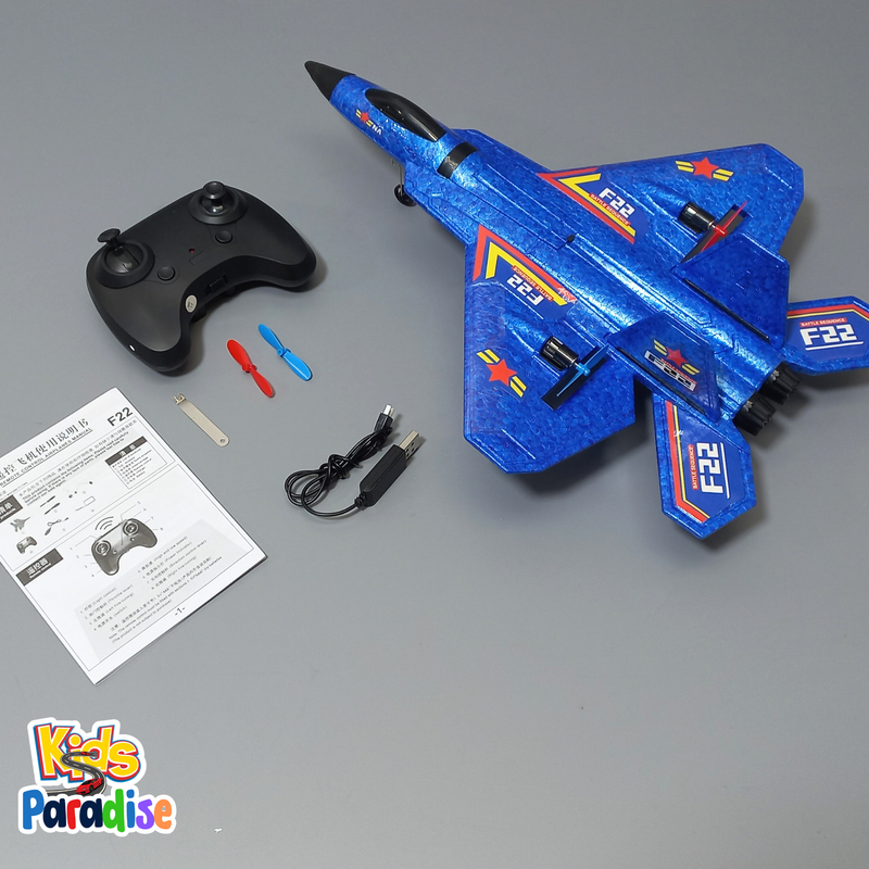 Remote Control Foam Fighter 32HW F22 AIR PLANE