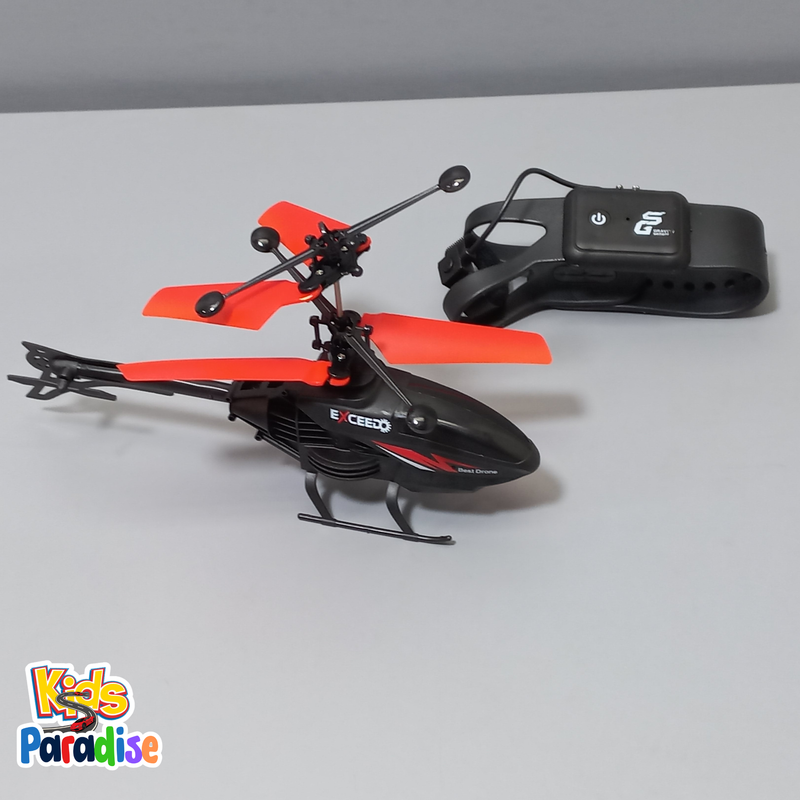 Infrared Watch Flying dynamic Helicopter 666-37 With Motion Sensor
