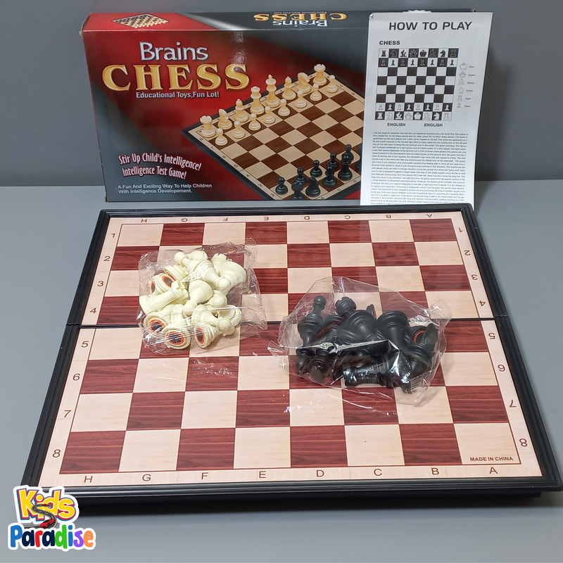 Plastic Foldable Brains Chess 8008 Educational Toy Large Size