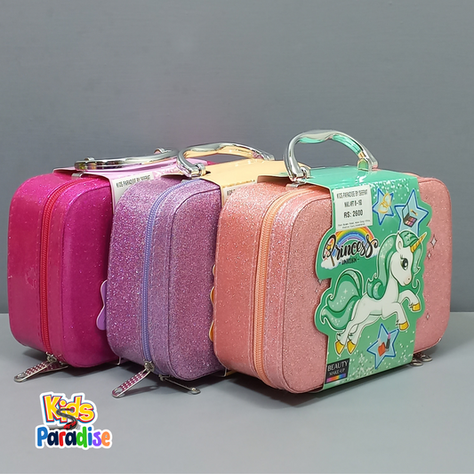 Princess Unicorn Set of Children's Cosmetics in a Suitcase / Decorative Cosmetics For Girls Assorted Pony/Unicorn
