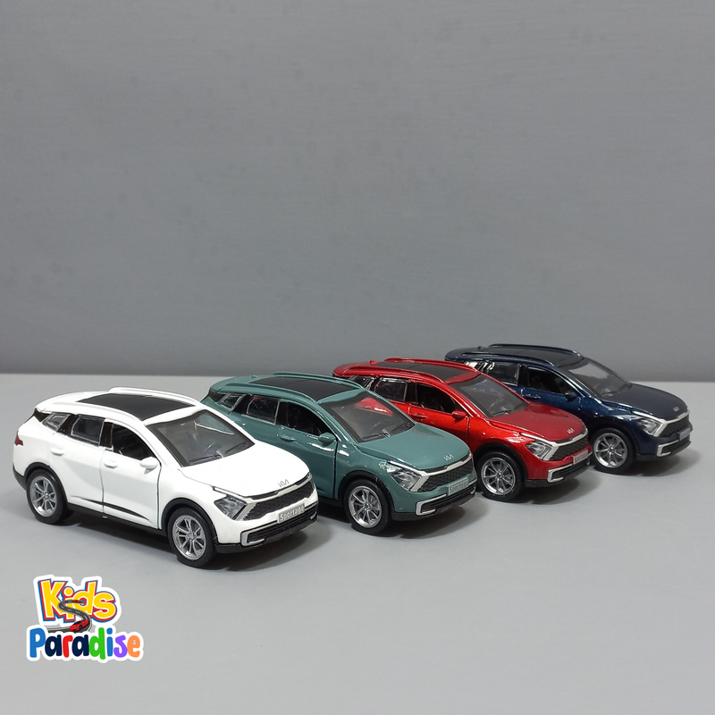 1:36 Scale Kia Spotage Diecast New Model 4 inch With Sound and Light 1 Pcs
