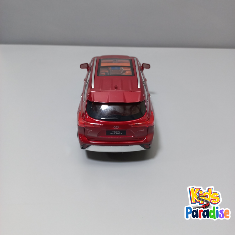 Toyota Highlander Hybrid SUV 1:24 Scale Diecast Model Car