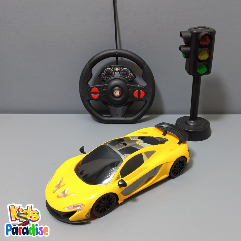 1:16 Scale Remote control Speed X Racing Control Car with Traffic Light Pole
