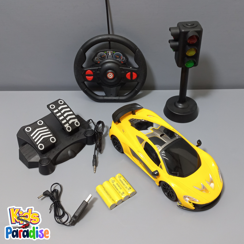 1:16 Scale Remote control Speed X Racing Control Car with Traffic Light Pole