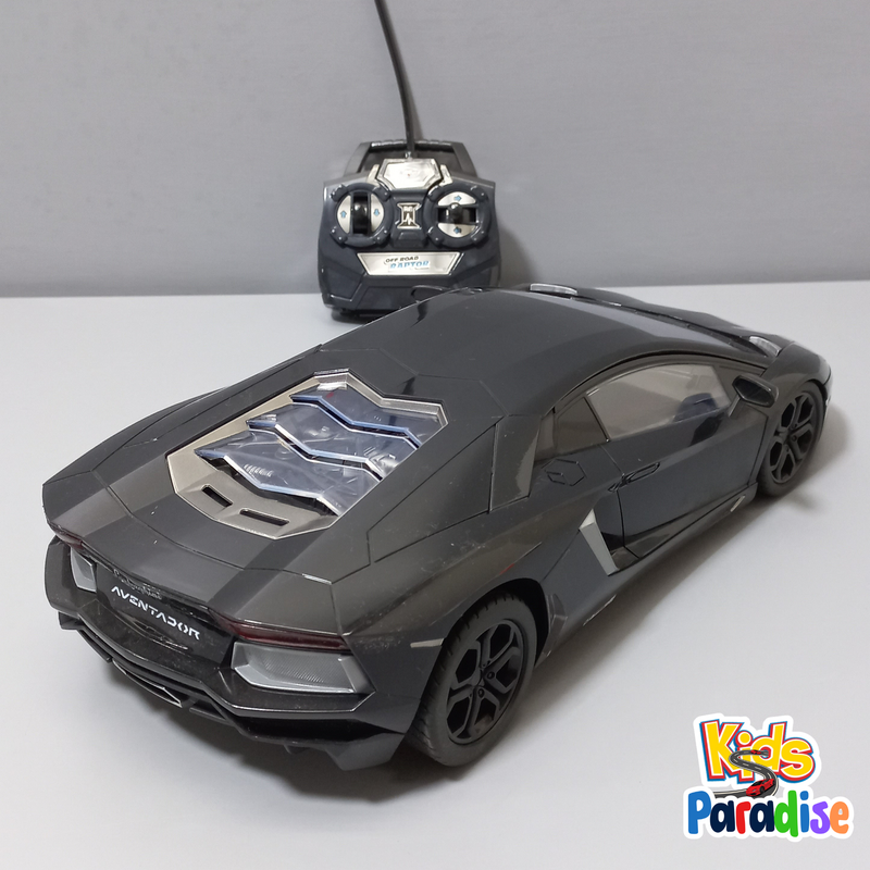 1:14 Scale Black Lamborghini Aventador Remote Control Car Model for Enthusiasts
