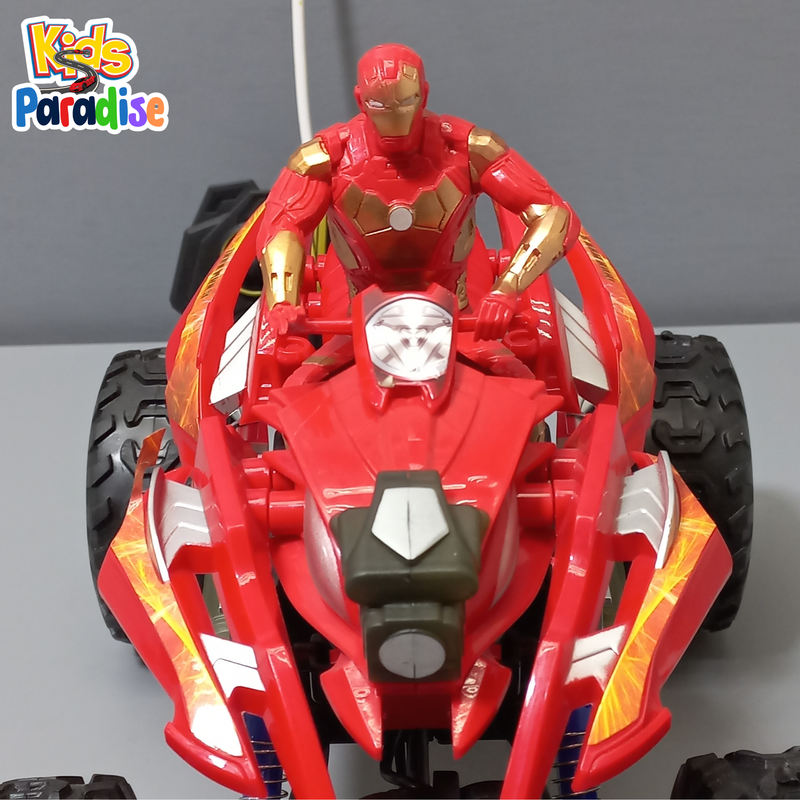 4WD Remote Control Off-Road 4 Wheel Quad Bike Rock Crawler Iron Man 3 Edition