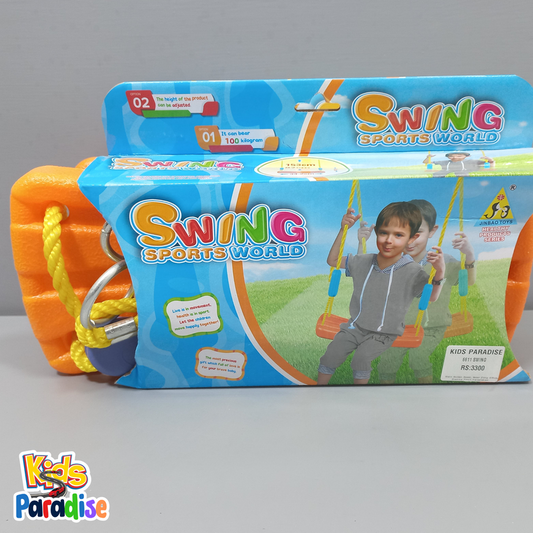 Children Swing Seat Set with Rope for indoor & Outdoor Garden Fun