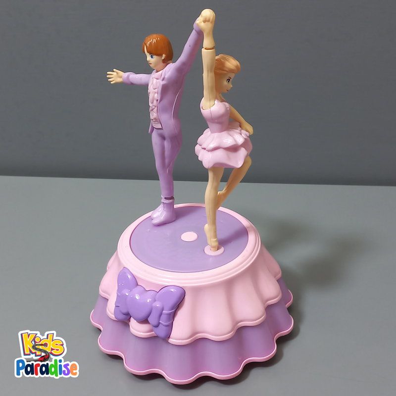 Dancing Ballroom Rotating Doll Toy With Light and Sound LD-138B