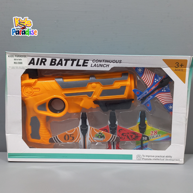 Airplane Launcher Bubble Catapult Plane Hand Throwing Toy for Kids