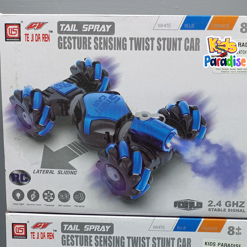 Trail Spray Guester Senser Twist Stunt car