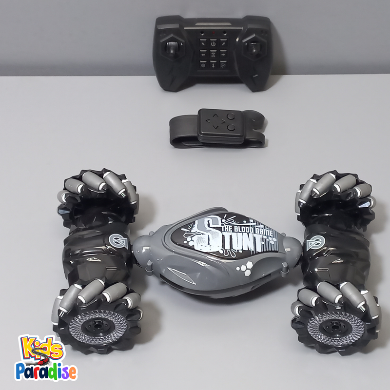 1:16 Scale Remote Control Double-Side Stunt Car Thrilling 360-Degree Action