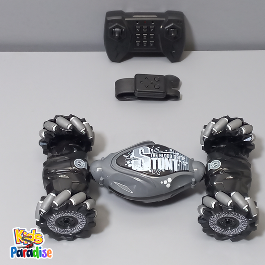 1:16 Scale Remote Control Double-Side Stunt Car Thrilling 360-Degree Action