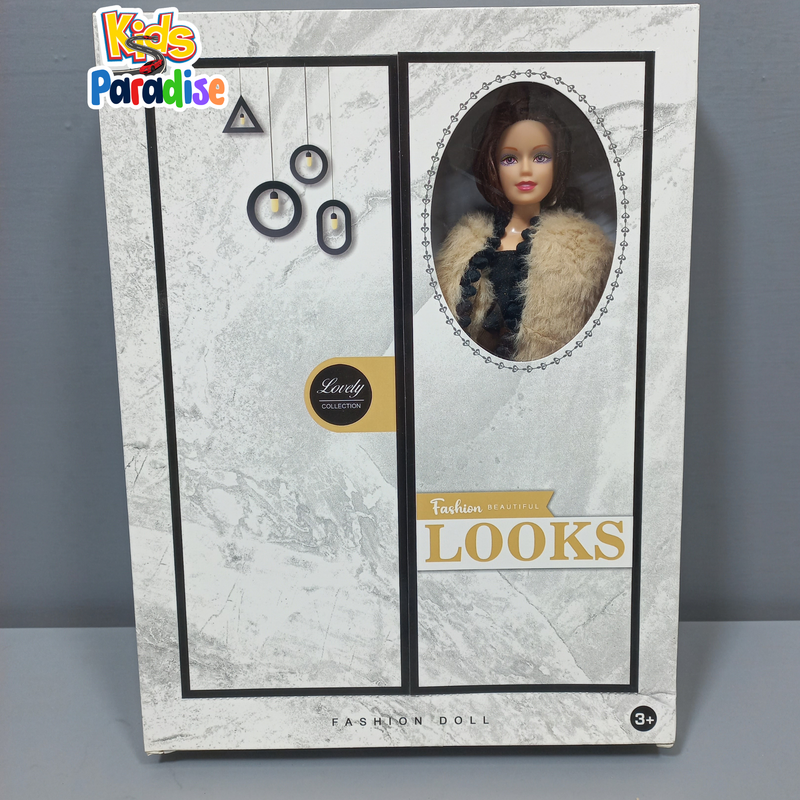 Lovely Collection Fashion Beauty Looks Doll Set