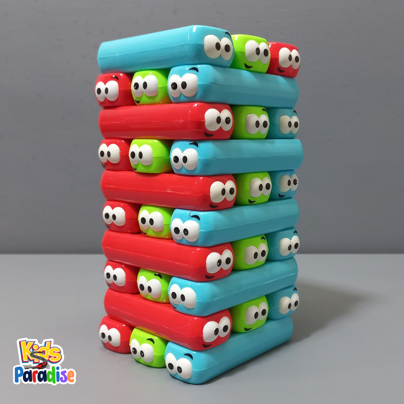 Stackers Colorful Brick Tower Stacking Game For Kids and Adult 30 Pcs