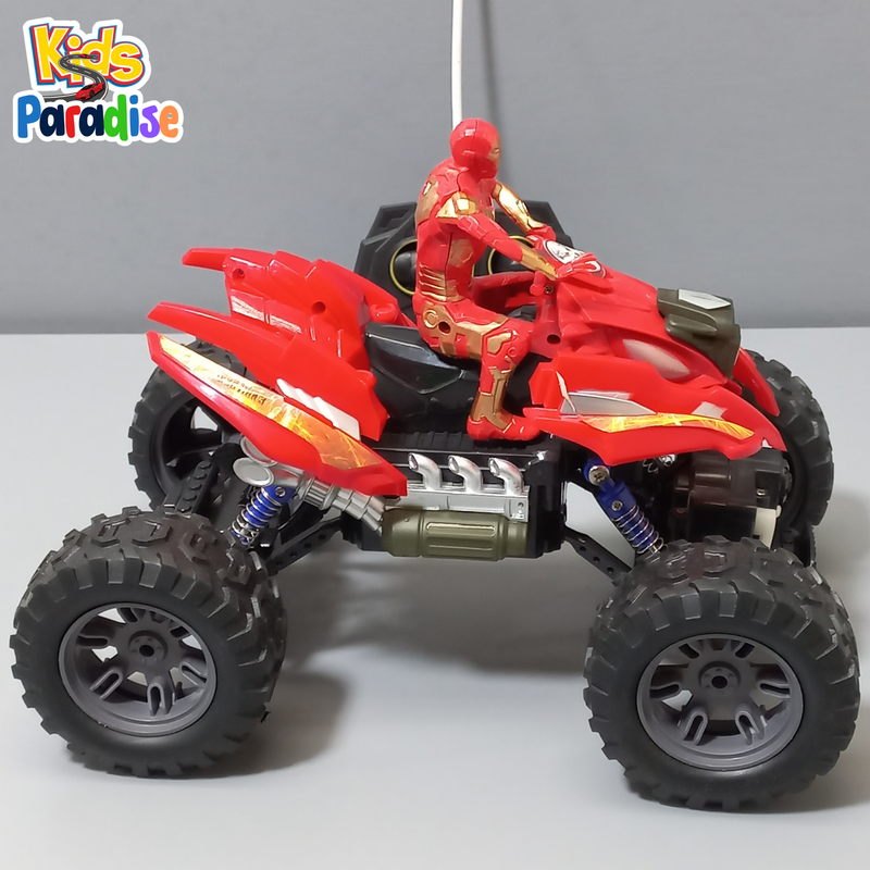 4WD Remote Control Off-Road 4 Wheel Quad Bike Rock Crawler Iron Man 3 Edition
