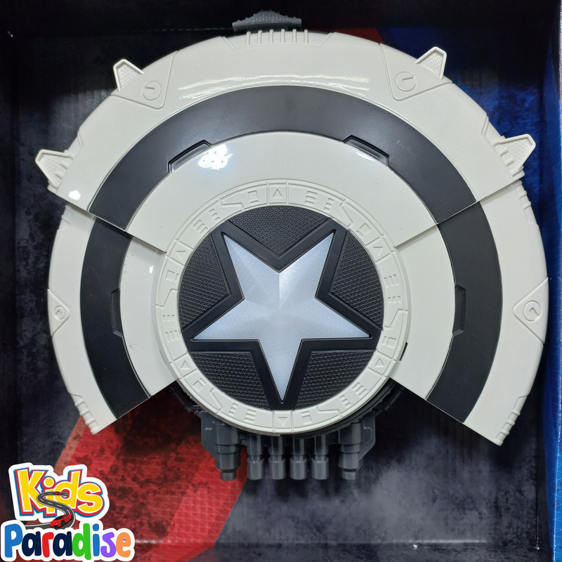 Captain America's shield, with sound and lights, with the launch of soft arrows, 6 pcs, included in the set