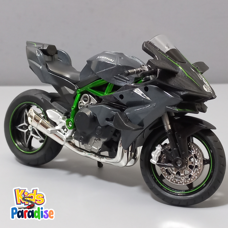 Kawasaki Ninja H2R Metal Motorcycle 1:12 Scale Diecast Model Bike