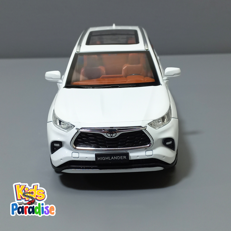 Toyota Highlander Hybrid SUV 1:24 Scale Diecast Model Car