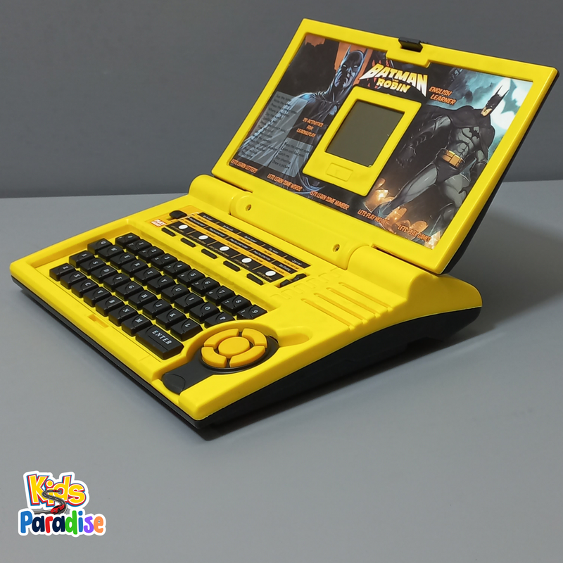 Batman Theme English Learner Laptop For Kids 20 Activities Function