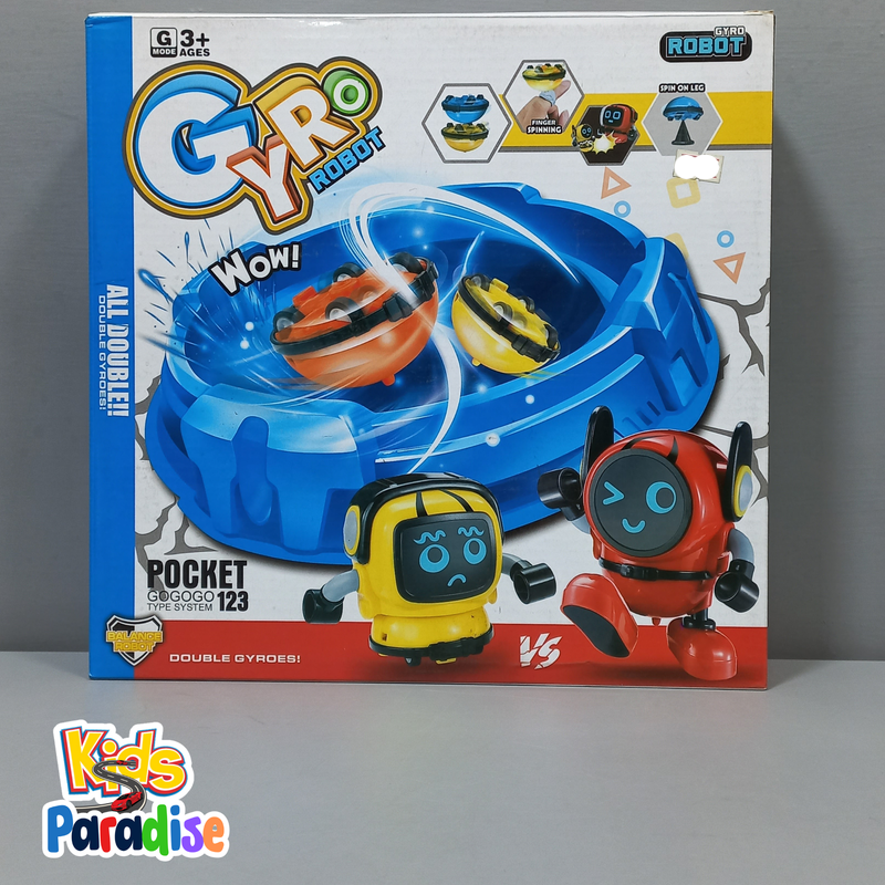 Toy Robot Spinning Gyro Tops Kid Car Robot Battling Tops Game for Boys Girls
